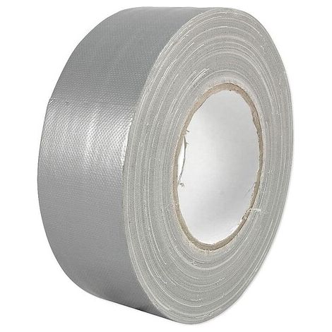 Gewebeklebeband superstark und reißfest - B 50 mm - L 50 m - Stärke 0,3 mm - Farbe silber - 55700