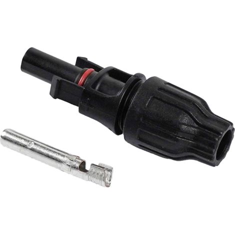 Conector MC4 hembra de 2,5-6 mm², IP68, 1500 V CC