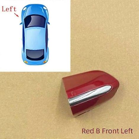 Türgriff-Endkappe mit Schlüsselblende für Ford Mondeo MK5 (2013–2019), Edge MK2 (2018–2019) und Taurus (2015–2020) – Rot, vorne links (1/5)