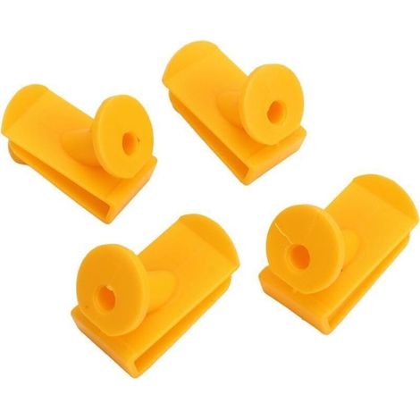 Clips de Sous-plateau Jaunes, 8 Pièces, Clip à Vis de Base de Moteur pour Modèles Smart Fortwo W450 W451 (1/4)