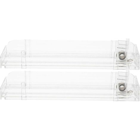 Étagère de rangement coulissante automatique transparente avec 4 étagères d'exposition (1/5)