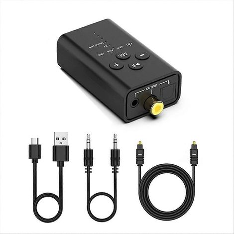 Récepteur audio Bluetooth USB compatible avec les amplificateurs de haut-parleurs, les ordinateurs et les téléviseurs. (1/5)