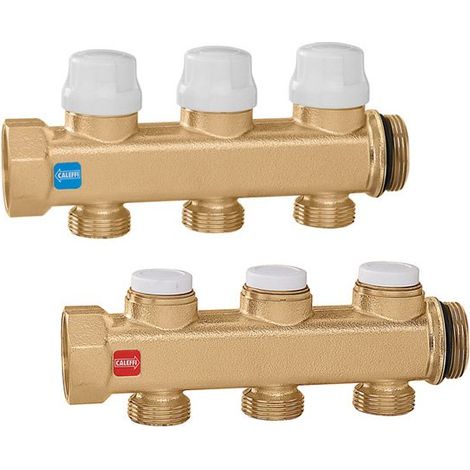 Paire de collecteurs 4 voies Caleffi 662645  4