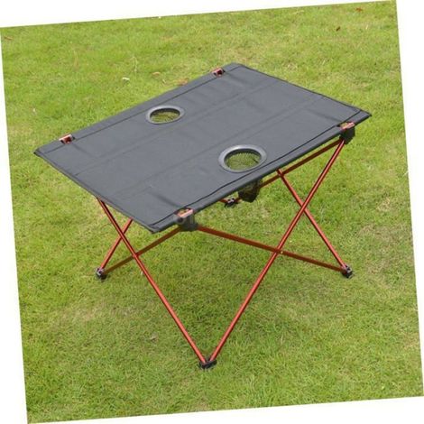 Table Pliante Extérieure Table De Camp Pliante Valise Table De Fête Table De Banquet Portable Voyage Alliage D'Aluminium (1/4)