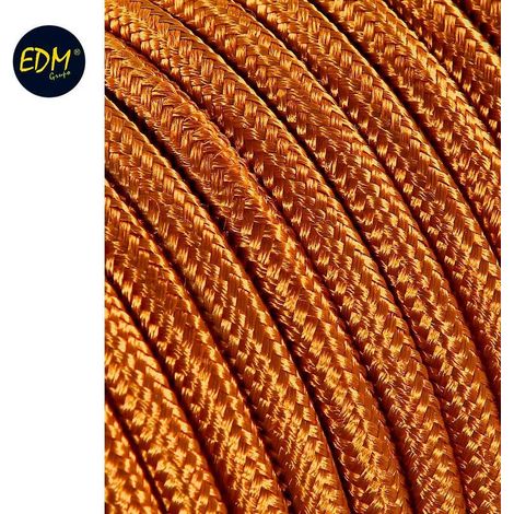 Tubular Cord-Kabel 2x0,75 mm C45 Gold 5 m