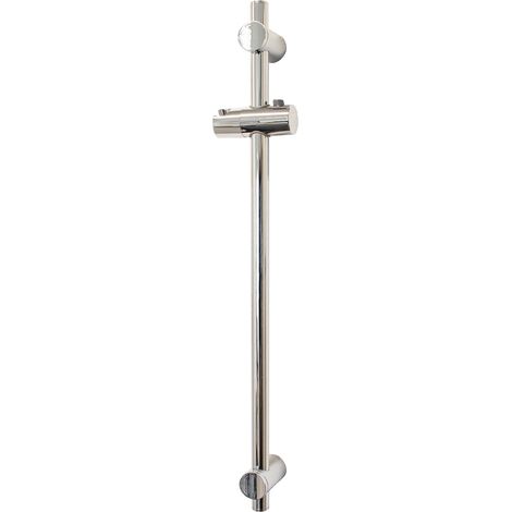 tecuro Brausestange 115 cm Wandstange SUN - mit variablen Wandbefestigungen, verchromt (1/5)