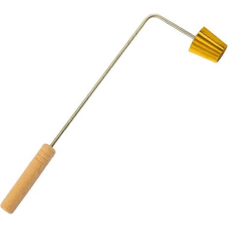 Moule à pâtisserie en acier inoxydable avec manche en bois (1/4)