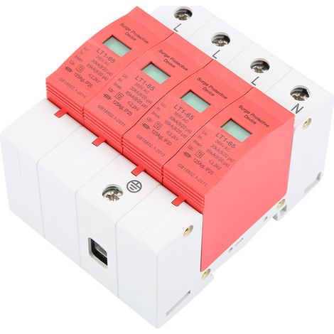 Dispositif de protection contre les surtensions domestiques 4P 30 kA-65 kA 385 V (1/5)