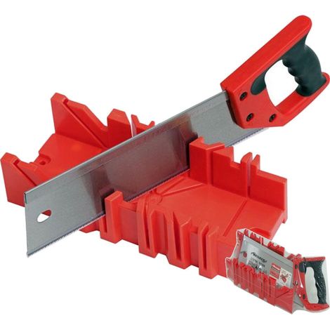 Neilsen 300mm x 90mm Mitre Cutting Block Box Tenon Saw For Wood