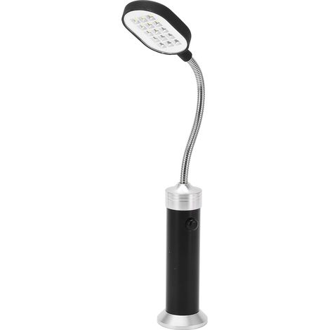 Lampe LED Extérieure Magnétique 360° Haute Luminosité Résistante aux Intempéries pour Pêche BBQ Vélo Noir (1/5)
