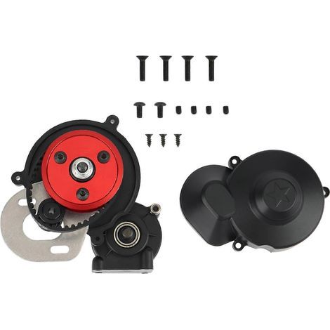 Boîte de vitesses à courroie avec engrenage moteur de 3,2 mm pour Axial SCX10 SCX10 II 90046 90047 1/10 (1/5)
