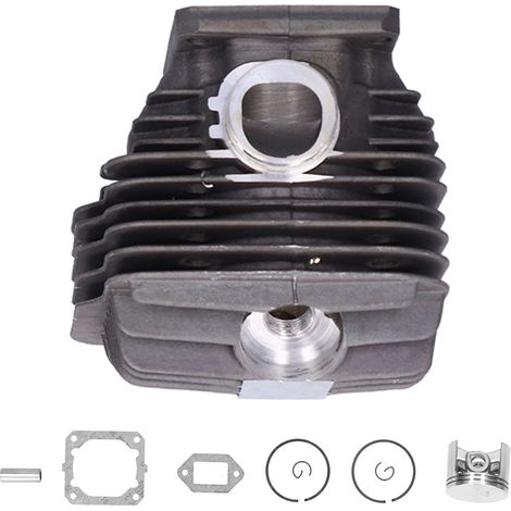 Kit de juntas para cilindro y pistón de 52 mm para motosierras – compatible con Stihl MS460/046 – Juego completo fabricado en aleación de aluminio y hierro (6 piezas) (1/5)