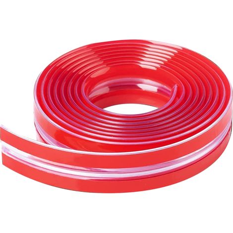 Bande de protection d'angle transparente en PVC, protection de bord de table, bande de protection transparente de 2 mètres (1/5)