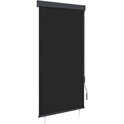 Außenrollo 100 x 250 cm Anthrazit vidaXL
