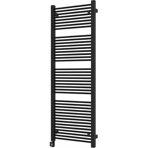 Sèche-serviette électrique noir de 435mm de haut et 530mm de large - 300 Watt - MIK435/530E1N