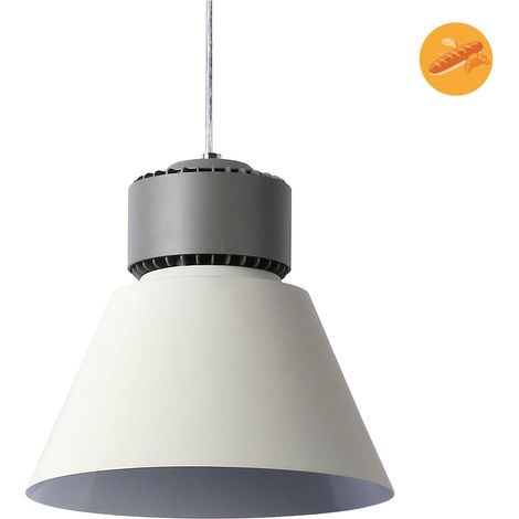 Campana LED 36W Especial Para Panaderías - Driver KeGu - Blanco