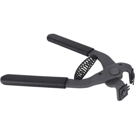 Outil de poinçonnage portatif et puissant pour la couture du cuir, pince à poinçonner pour sangles, ceintures et selles en cuir (2 dents) (1/5)