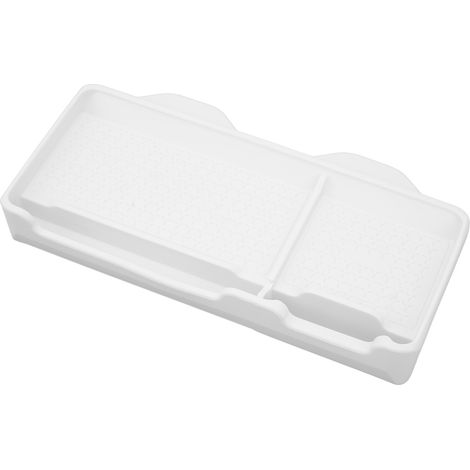 Étui de rangement multifonctionnel en silicone avec aimant caché pour tableau de bord de voiture Tesla Model 3 ou Y (blanc) (1/5)