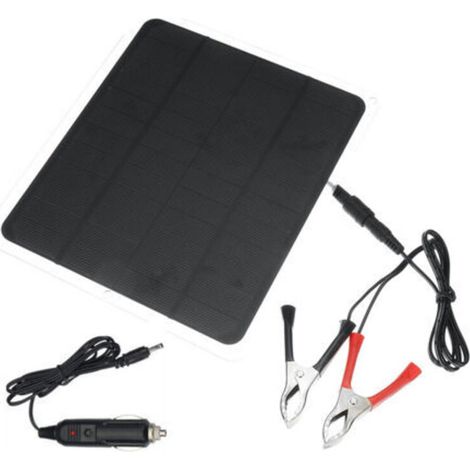 (20 W/12 V) Solar Panel Trickle Charger Battery Charger for Marine RV Maintenance (1/5)