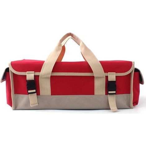 Sac de rangement pliable pour outils de camping, sac à main, organisateur pour marteau et clous, idéal pour le camping, la randonnée et le camping en plein air (15,3 L). (1/5)