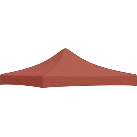 Tente de Réception 3x3cm Terre cuite - Chapiteau Événement Jardin-x (1/5)
