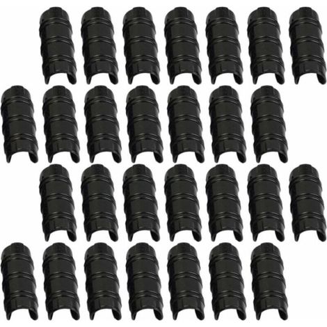 KZQ Gitarren-Wandhalterung, 2er-Pack, sicherer und stilvoller Wandhaken für Akustik- und E-Bassgitarren (2er-Pack), Bronze (1/4)