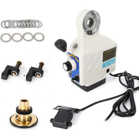 Alimentation de l'axe X moteur alimentaire 135 lb Power Table Feed pour fraiseuse Bridgeport alimentation de la fraiseuse 220 V (1/5)