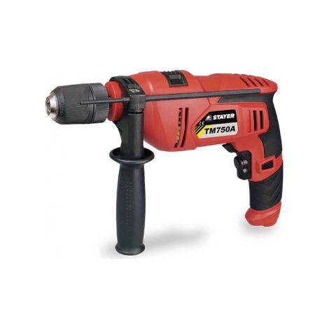 Taladro percutor STAYER 750 w. TM 750 AK (1/2)