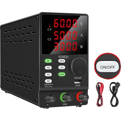 DC-Netzteil, programmierbarer Speicher, einstellbare Spannungsregelung, SPPS60V5A (1/2)