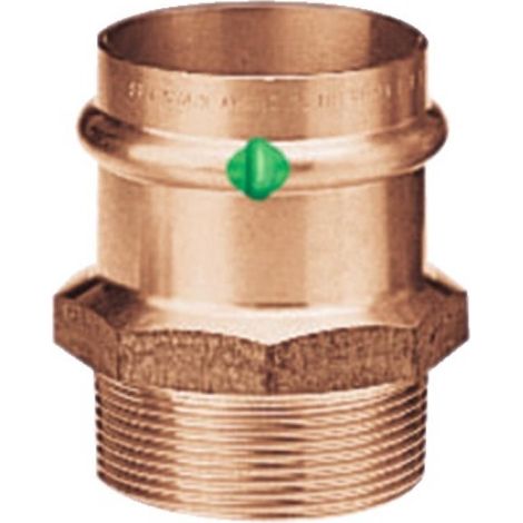 Mamelon bronze femelle CU diamètre 15 filetage 12x17 - VIEGA (1/2)