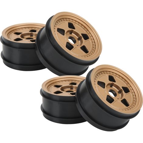 Moyeu de roue en plastique marron pour voiture de sport RC professionnelle ARRMA 1/7 1/8 (1/5)