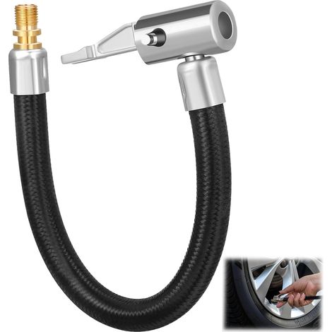 Tyre Inflator Hose 20 cm, Easy to Carry (1/5)