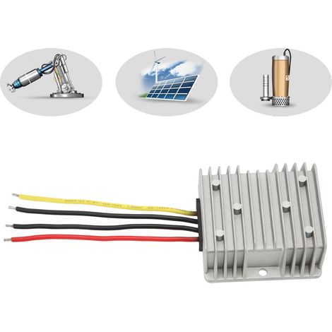Module élévateur de tension CC-CC 12 V à 13,8 V 10 A, boîtier en aluminium étanche (1/5)