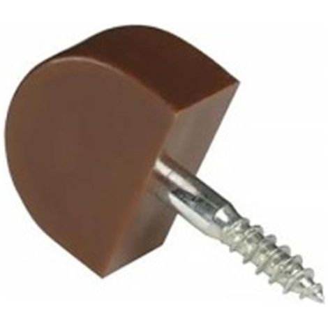 Supporto per vetrina marrone - 33x20mm, GIBALTO