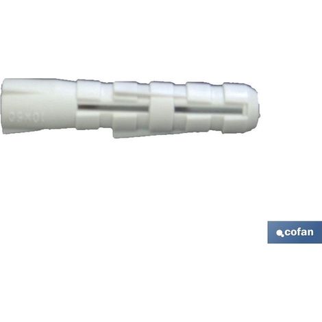 Blister mit 4 Einheiten 10 mm Polyethylenstopfen (1/2)