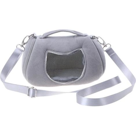Sac de transport en bandoulière pour petits animaux domestiques (hamster, rat, chinchilla, furet)