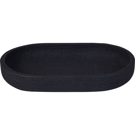 CRAFT Porte-savon sur pied, noir (1/3)