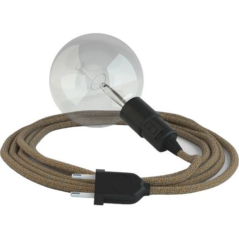 Leuchte creative-cables rs82 Kabel Leinen natur 3m (1/3)