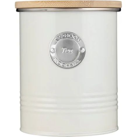 Typhoon Living Cream Tea Canister (1/4)
