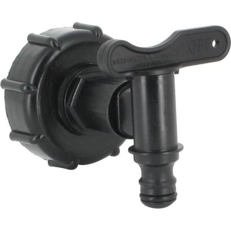 Raccord S60X6 - Robinet PEHD pour cuve Eau 1000 L (1/5)