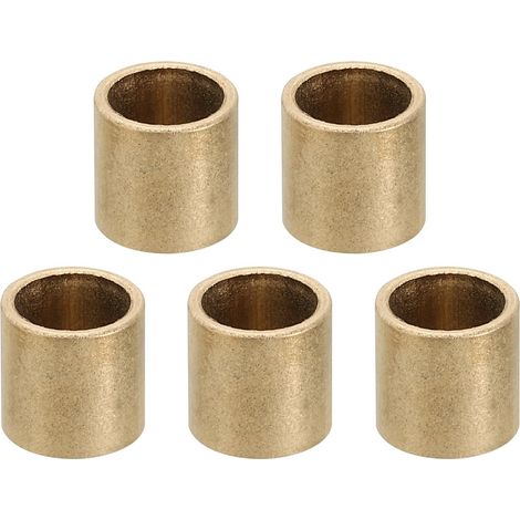 Entretoises en Laiton M8, 5 Pièces Entretoise en Métal Laiton 8 mm ID x 10 mm OD x 10 mm L Entretoises en Laiton pour Vis de 5/16 Pouce ou M8 (1/5)