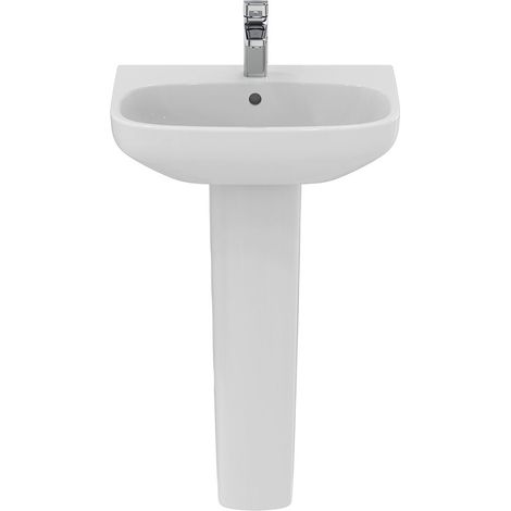 Ideal Standard I.Life A Basin and Full Pedestal 550mm Wide - 1 Tap Hole (1/5)