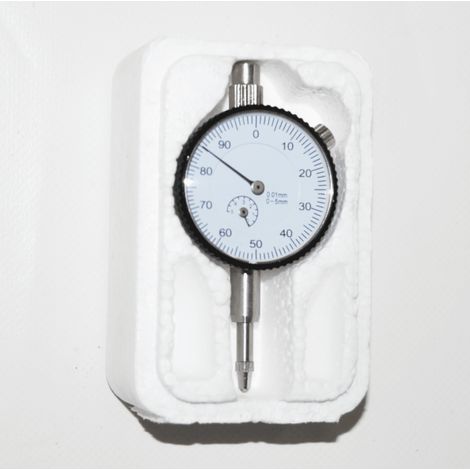 COMPARATORE CENTESIMALE A OROLOGIO 0-5 MM 0 - 5 MM QUADRANTE