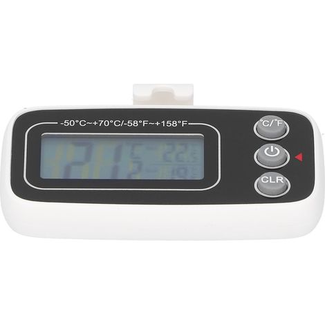 Mini-Kühlschrankthermometer, wasserdicht, mit Temperaturspeicherfunktion, für den Heimgebrauch (1/5)