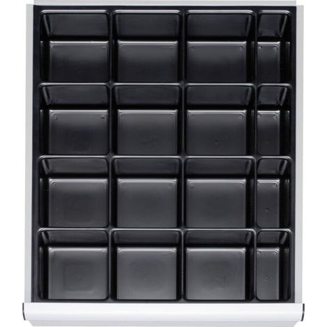 Boîte pour petites pièces STIER pour tiroirs avec hauteur de façade de 60-90 mm (1/4)