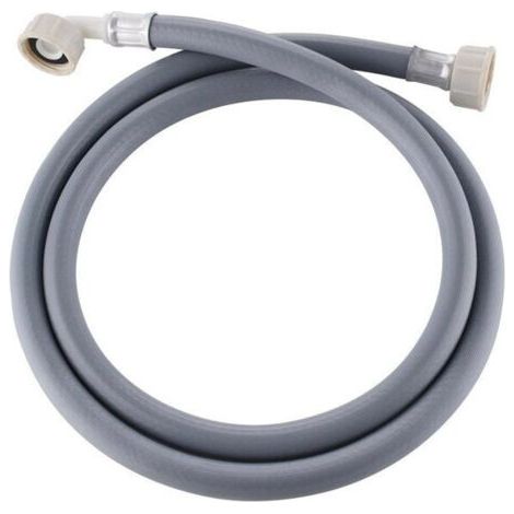 Tuyau Alimentation Machine a Laver, Rallonge Tuyau Lave Vaisselle, Coin de 3/4 pouces Tuyau Arrivee Deau pour Lave Vaisselle, Tuyau D'arrivée Universel Adapté aux Machines à Laver,（1.5m）