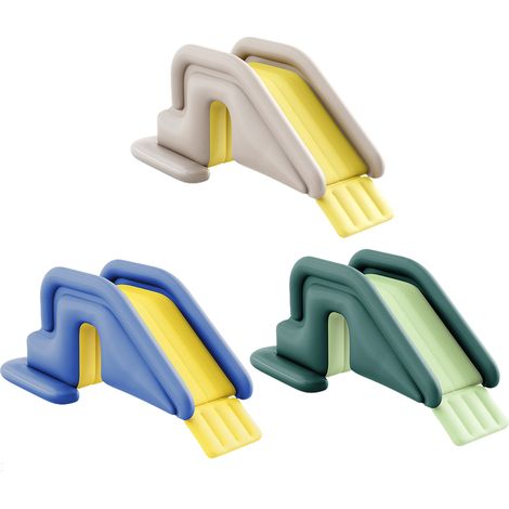 Aufblasbare Kinderrutsche mit Kletterwand und Planschbecken, aufblasbare Wasserrutsche 200x85x80cm PVC