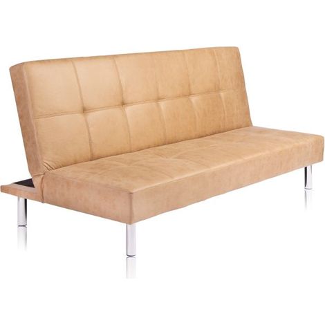 Sofá cama formato clic-clac 188 cm Kare Piedra (ancho) x 38/86cm (alto) (1/5)