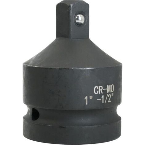 ALLIANDISAdaptateur Douille 1 à 1/2 en Acier Chrome-Molybdène pour Cric (1/4)