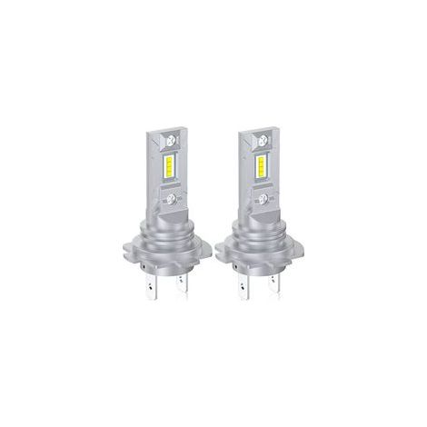 Kit de 2 ampoules LED automobiles H7 12 V, 4000 lm, 6000 K, lumière blanche, plug-and-play, compactes et ultra-lumineuses, avec dissipation thermique efficace (1/5)